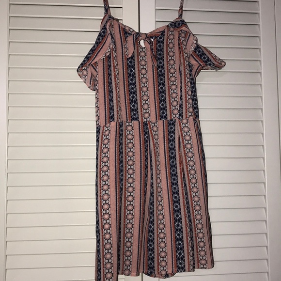 Striped Romper - Picture 2 of 3